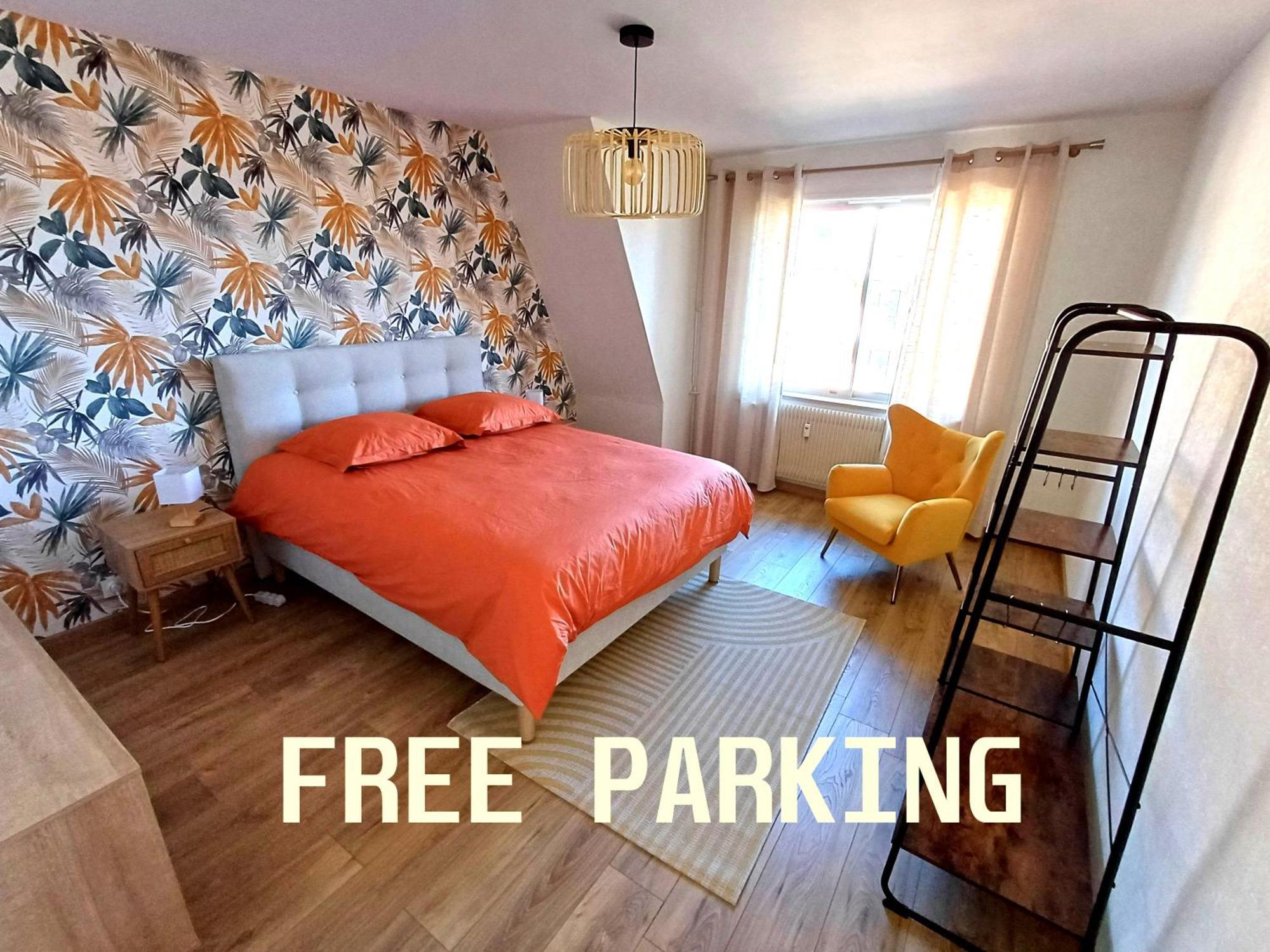 Confortable Spacieux Grand Rue - Garage サヴェルヌ エクステリア 写真